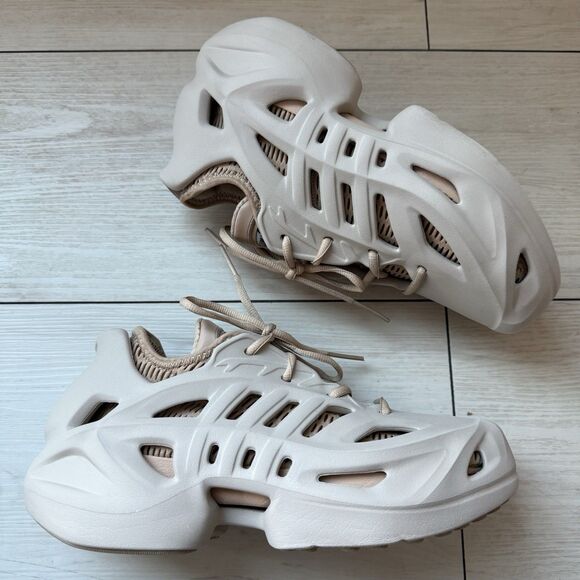 Adidas AdiFom Climacool Men's Size 6.5 IF3904 Beige Casual Shoes Sneaker - Picture 10 of 11